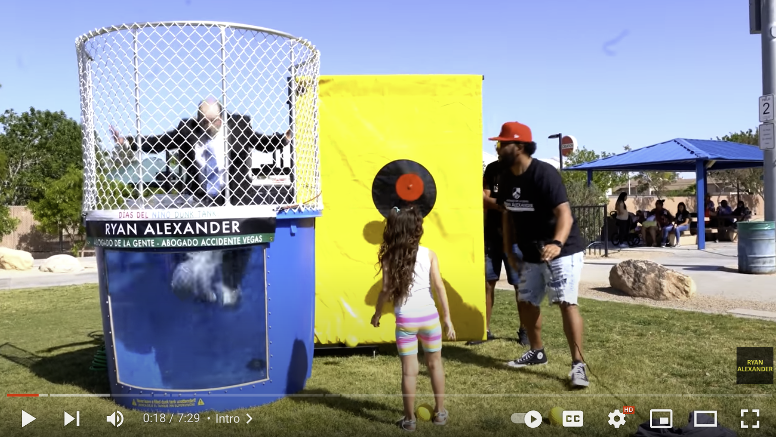 Abogado Accidente Vegas - Dunk Tank Dian Del Nino - Jimaii DEsign