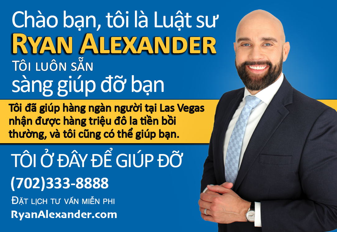 Luật sư tai nạn xe hơi Las Vegas - Ryan Alexander
